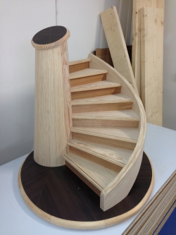 Maquette escalier - Emard-Bois-Menuisier-Escalier